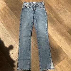 H&M Light Blue Straight Leg Women's Jeans